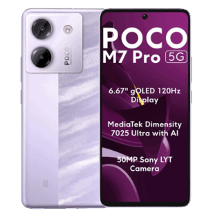 گوشی شیائومی Poco M7 Pro حافظه 256 گیگابایت و رم 8 گیگابایت 5G