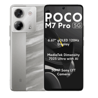 گوشی شیائومی Poco M7 Pro حافظه 512 گیگابایت و رم 12 گیگابایت 5G