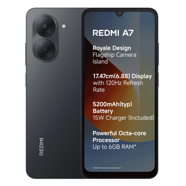 گوشی شیائومی  Redmi A7 حافظه 64 گیگابایت و رم 3 گیگابایت 4G